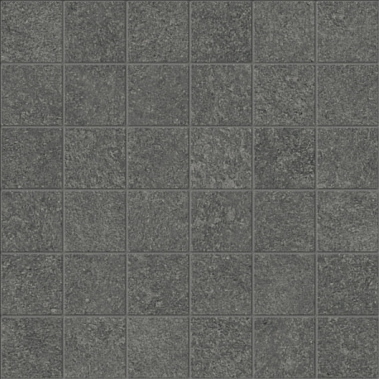 Anatolia Tile 2X2 Mjork Color Body Porcelain Carbon 36 Piece Matte Mosaic 4501-0386-0 1 Sheet = .96 Sq. Ft. Carbon 2x2 - premium natural stone mosaic tile from Anatolia Tile, available at PoshHaus showroom in Keene, NH