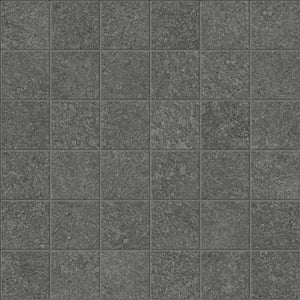 Anatolia Tile 2X2 Mjork Color Body Porcelain Carbon 36 Piece Matte Mosaic 4501-0386-0 1 Sheet = .96 Sq. Ft. Carbon 2x2 - premium natural stone mosaic tile from Anatolia Tile, available at PoshHaus showroom in Keene, NH