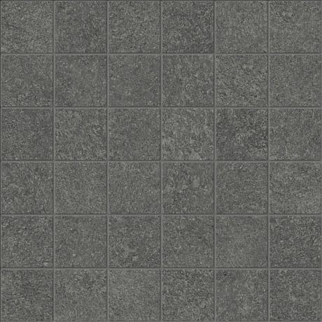 Anatolia Tile 2X2 Mjork Color Body Porcelain Carbon 36 Piece Matte Mosaic 4501-0386-0 1 Sheet = .96 Sq. Ft. Carbon 2x2 - premium natural stone mosaic tile from Anatolia Tile, available at PoshHaus showroom in Keene, NH