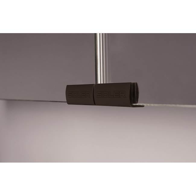 Sidler 3.000.267 Door Handle with SIDLER Logo DM/LED/TL/MD Matte Black - Accessories