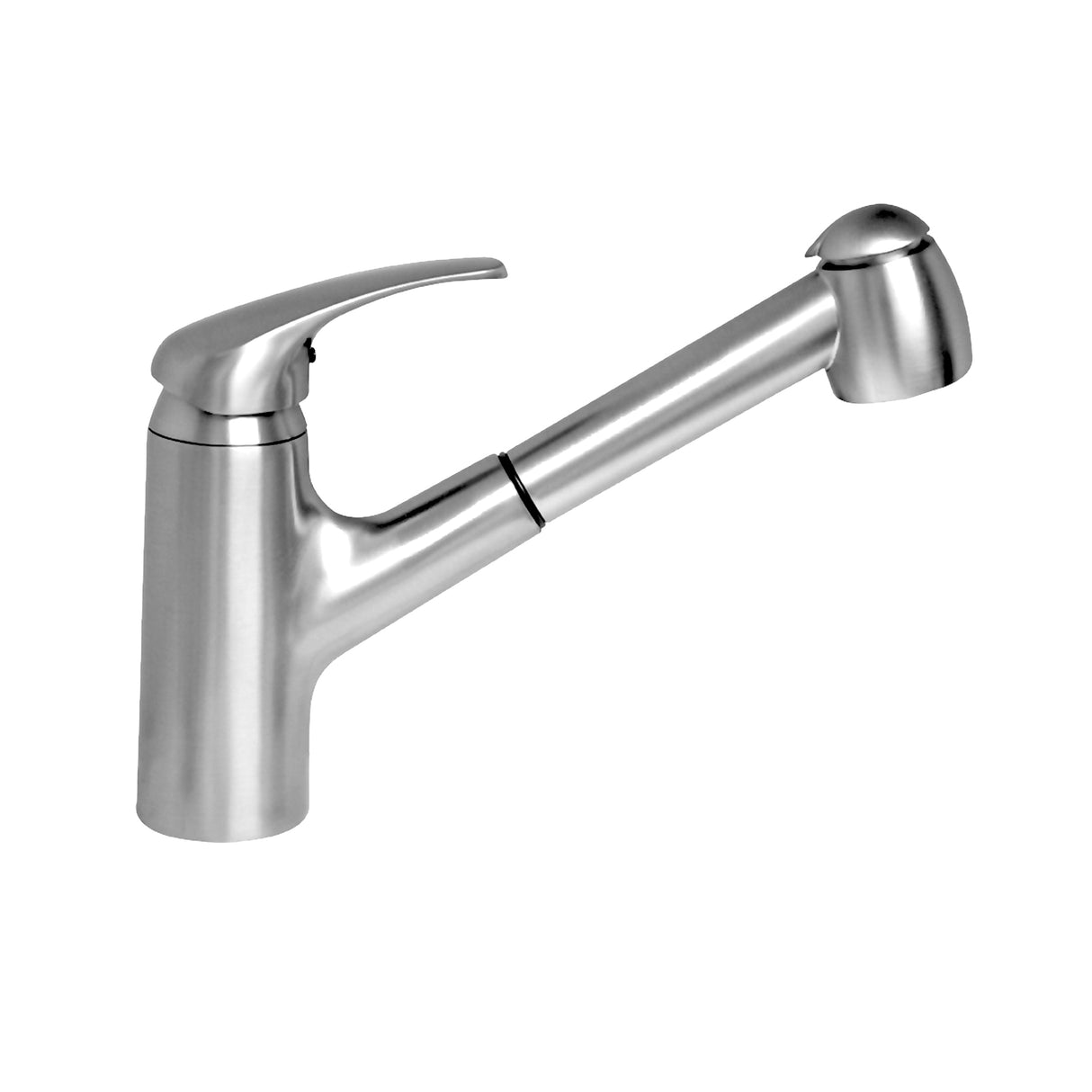 Marlin Single Hole/Single Lever Handle Kitchen Faucet with Pull Out Spray Head