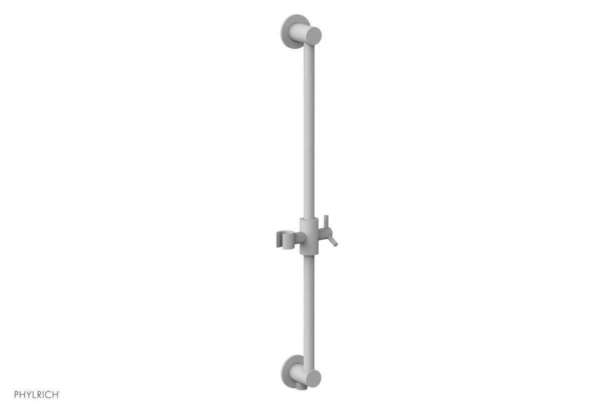 Phylrich 3-559-050 24" Integrated Slide Bar with built in Hose Outlet 3-559 - Satin White