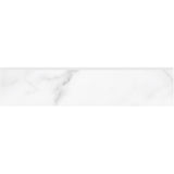 Anatolia Tile 3X12 Bn La Marca Statuario Honed & Rectified Bullnose 4502-0297-0 Statuario Nuovo 3x12 Bullnose Honed - premium natural stone mosaic tile from Anatolia Tile, available at PoshHaus showroom in Keene, NH