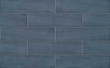 Anatolia Tile 3X12 Teramoda Ink Glossy 4000-0253-0 Ink - premium natural stone mosaic tile from Anatolia Tile, available at PoshHaus showroom in Keene, NH