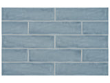 Anatolia Tile 3X12 Teramoda Sky Glossy 4000-0251-0 Sky - premium natural stone mosaic tile from Anatolia Tile, available at PoshHaus showroom in Keene, NH