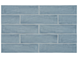 Anatolia Tile 3X12 Teramoda Sky Glossy 4000-0251-0 Sky - premium natural stone mosaic tile from Anatolia Tile, available at PoshHaus showroom in Keene, NH
