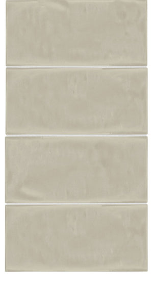 Anatolia Tile 3X6 Marlow Earth Glossy Wall 4000-0077-1 Earth 3x6 Glossy - premium natural stone mosaic tile from Anatolia Tile, available at PoshHaus showroom in Keene, NH