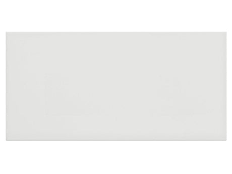 Anatolia Tile 3 X 6 Soho Canvas White Matte Glazed Ceramic Wall Tile 4000-0160-1 Canvas White 3x6 Matte - premium natural stone mosaic tile from Anatolia Tile, available at PoshHaus showroom in Keene, NH