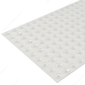 Richelieu 032111 Self-Adhesive Polyurethane Bumper - 12.7mm x 3.5 mm