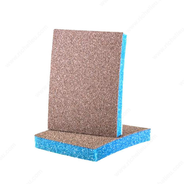 Uneeda EP34012C EKASILK PLUS 1/2" (12.7 mm) Sanding Sponge 3"x 4" (76.2 mm x 101.6 mm) Hook & Loop, Fine