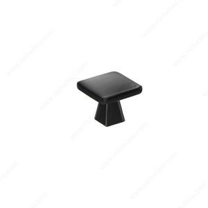 Richelieu BP236833900 Modern Metal Knob - 2368, Matte Black