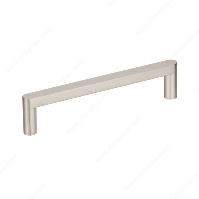 Richelieu BP236396195 Modern Metal Pull - 2363, Brushed Nickel, 3 25/32 in, 4 3/16 in