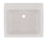 Swanstone SSUS 22 x 25 Swanstone Dual Mount Large Bowl Utility Sink in White SSUS1000.010