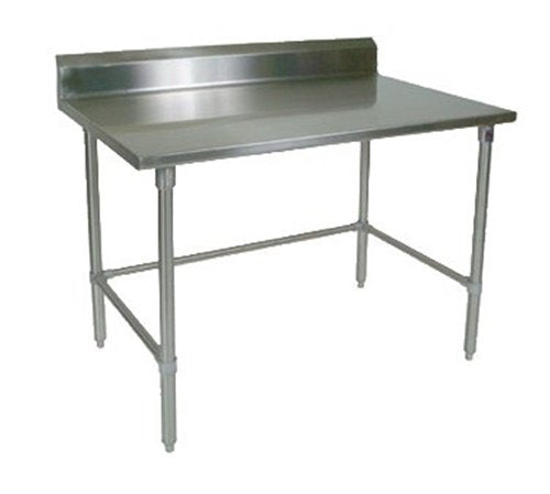 John Boos ST6R5-2430GBK Riser Top Work Table w/ Galvanized Bracing, 30" W x 24" D