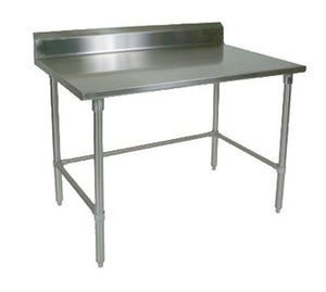 John Boos ST6R5-3660SBK Work Table - 60" 60"W x 36"D stainless steel