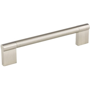 Elements 645-160SN 160 mm Center-to-Center Satin Nickel Knox Cabinet Bar Pull