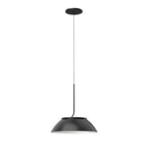 Kuzco PD51212-BK/WH MAGELLAN 12" PENDANT OUTER BLACK INNER WHITE SHADE 18W 120VAC WITH LED DRIVER 3000K 90CRI