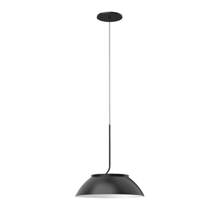 Kuzco PD51212-BK/WH MAGELLAN 12" PENDANT OUTER BLACK INNER WHITE SHADE 18W 120VAC WITH LED DRIVER 3000K 90CRI