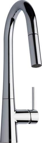 Chicago Faucets 434-ABCP Faucet-spouts-and-Kits, Polished Chrome