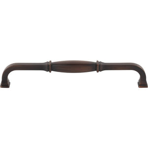 Jeffrey Alexander 278-192DBAC 192 mm Center-to-Center Brushed Oil Rubbed Bronze Audrey Cabinet Pull
