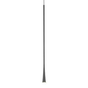 Kuzco PD15832-BK TAPER 32" PD Black 120V TRIAC/ELV LED 3000K 90CRI 7W