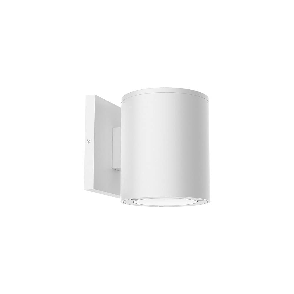 Kuzco EW19404-WH LAMAR 4" EXTERIOR WALL DOWN ONLY WHITE 18W 120VAC WITH LED DRIVER 3000K 90CRI