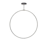 Kuzco PD82560-BK CIRQUE 60" PD Black 120V TRIAC/ELV LED 3000K 90CRI 70W