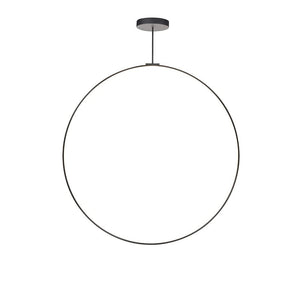Kuzco PD82560-BK CIRQUE 60" PD Black 120V TRIAC/ELV LED 3000K 90CRI 70W