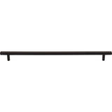 Jeffrey Alexander 845-305MB 305 mm Center-to-Center Matte Black Square Dominique Cabinet Bar Pull