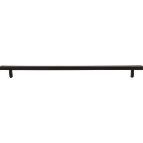 Jeffrey Alexander 845-305MB 305 mm Center-to-Center Matte Black Square Dominique Cabinet Bar Pull