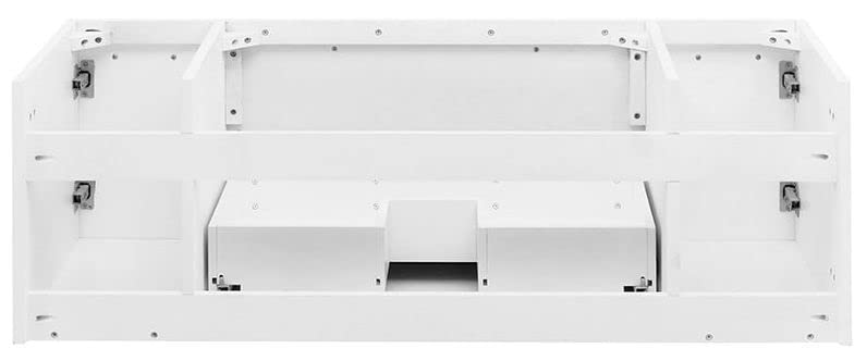 Fresca FCB6148WH-UNS Fresca Lucera 48" White Wall Hung Undermount Sink Modern Bathroom Cabinet