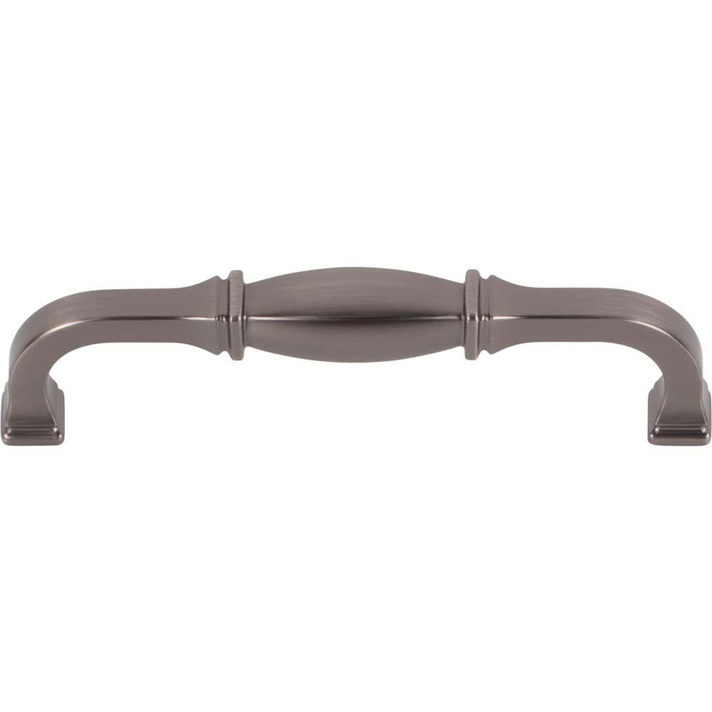 Jeffrey Alexander 278-128BNBDL 128 mm Center-to-Center Brushed Pewter Audrey Cabinet Pull