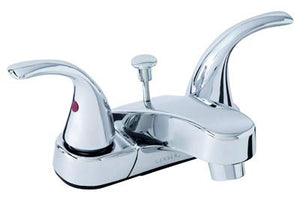 Gerber G0043165 Chrome Maxwell Two Handle Centerset Lavatory Faucet W/ Brass POP...