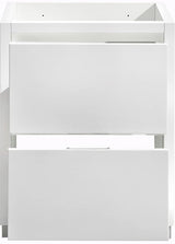 Fresca FCB8424WH Fresca Valencia 24" Glossy White Free Standing Modern Bathroom Cabinet