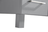 Nova 32" Grey Bathroom Vanity with White Ceramic Basin Countertop Laviva 31321529-32G-CB