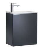 Fresca FCB8003GG-I Fresca Valencia 20" Dark Slate Gray Wall Hung Modern Bathroom Vanity