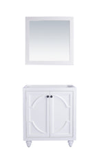 Odyssey 30" White Bathroom Vanity Cabinet Laviva 313613-30W