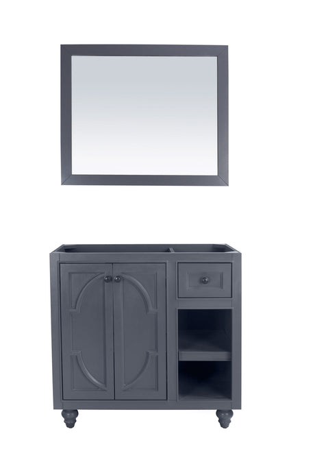 Odyssey 36" Maple Grey Bathroom Vanity Cabinet Laviva 313613-36G
