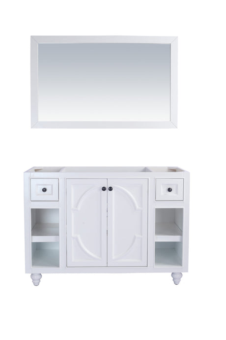 Odyssey 48" White Bathroom Vanity Cabinet Laviva 313613-48W