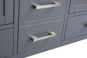 Wilson 60" Grey Double Sink Bathroom Vanity Cabinet Laviva 313ANG-60G
