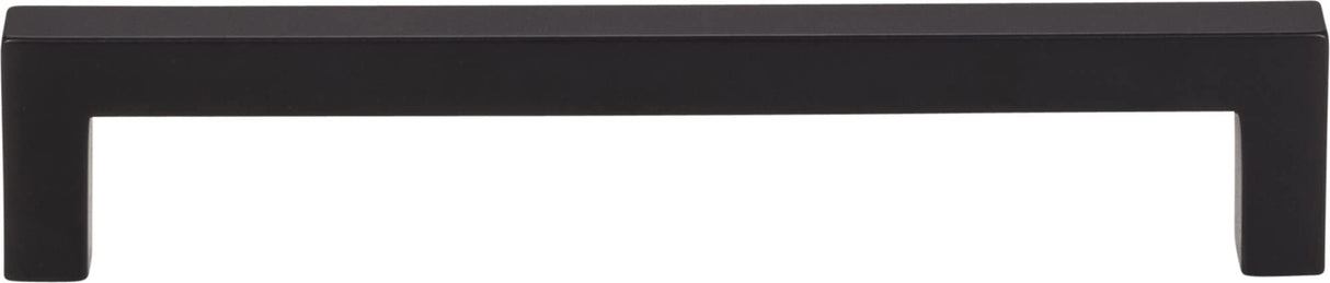 Elements 625-128MB 128 mm Center-to-Center Matte Black Square Stanton Cabinet Bar Pull