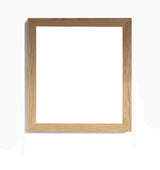 Sterling 30" Framed Square California White Oak Mirror Laviva 313FF-3030CO