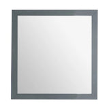 Sterling 30" Framed Square Grey Mirror Laviva 313FF-3030G