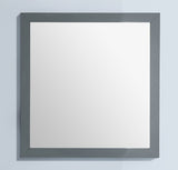 Sterling 30" Framed Square Grey Mirror Laviva 313FF-3030G