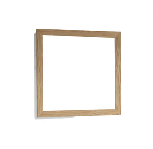 Sterling 36" Framed Rectangular California White Oak Mirror Laviva 313FF-3630CO
