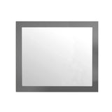 Sterling 36" Framed Rectangular Maple Grey Mirror Laviva 313FF-3630MG