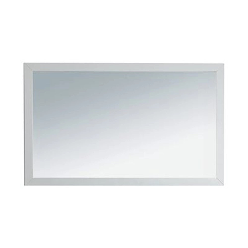 Sterling 48" Framed Rectangular Soft White Mirror Laviva 313FF-4830SW