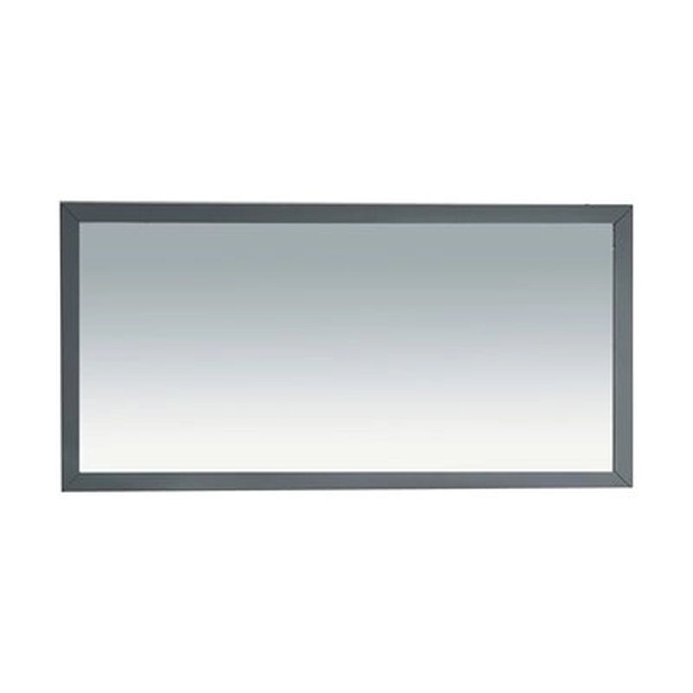 Sterling 60" Framed Rectangular Maple Grey Mirror Laviva 313FF-6030MG