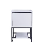 Alto 24" White Bathroom Vanity Cabinet Laviva 313SMR-24W