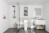 Alto 30" White Bathroom Vanity with White Quartz Countertop Laviva 313SMR-30W-WQ